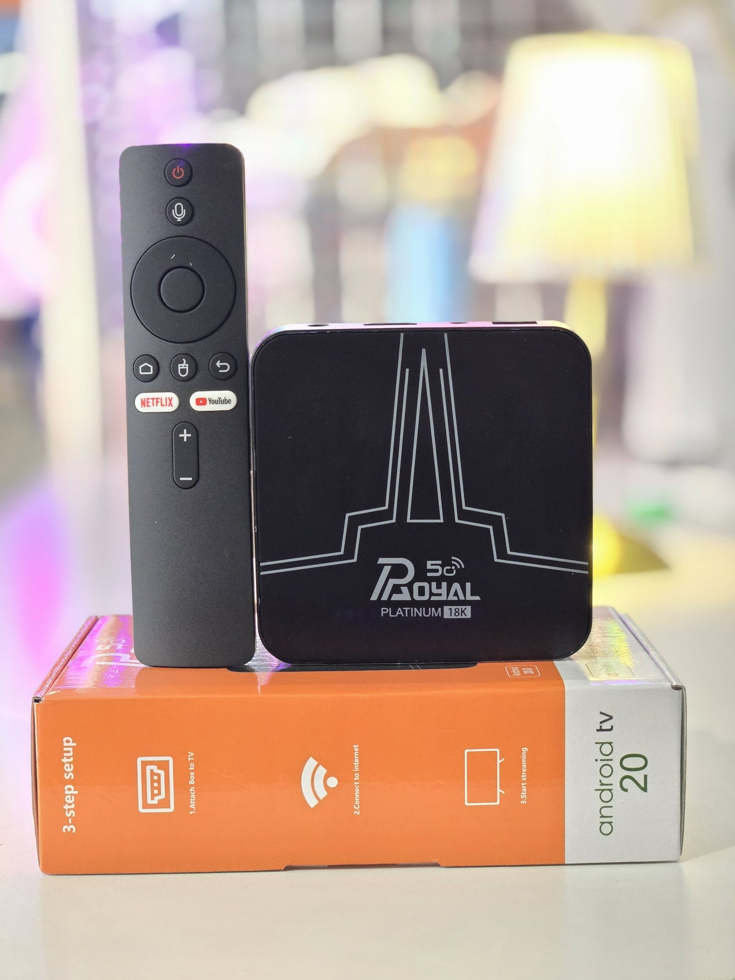 Royal Platinum Android Tv Box 2025 limited Eddition